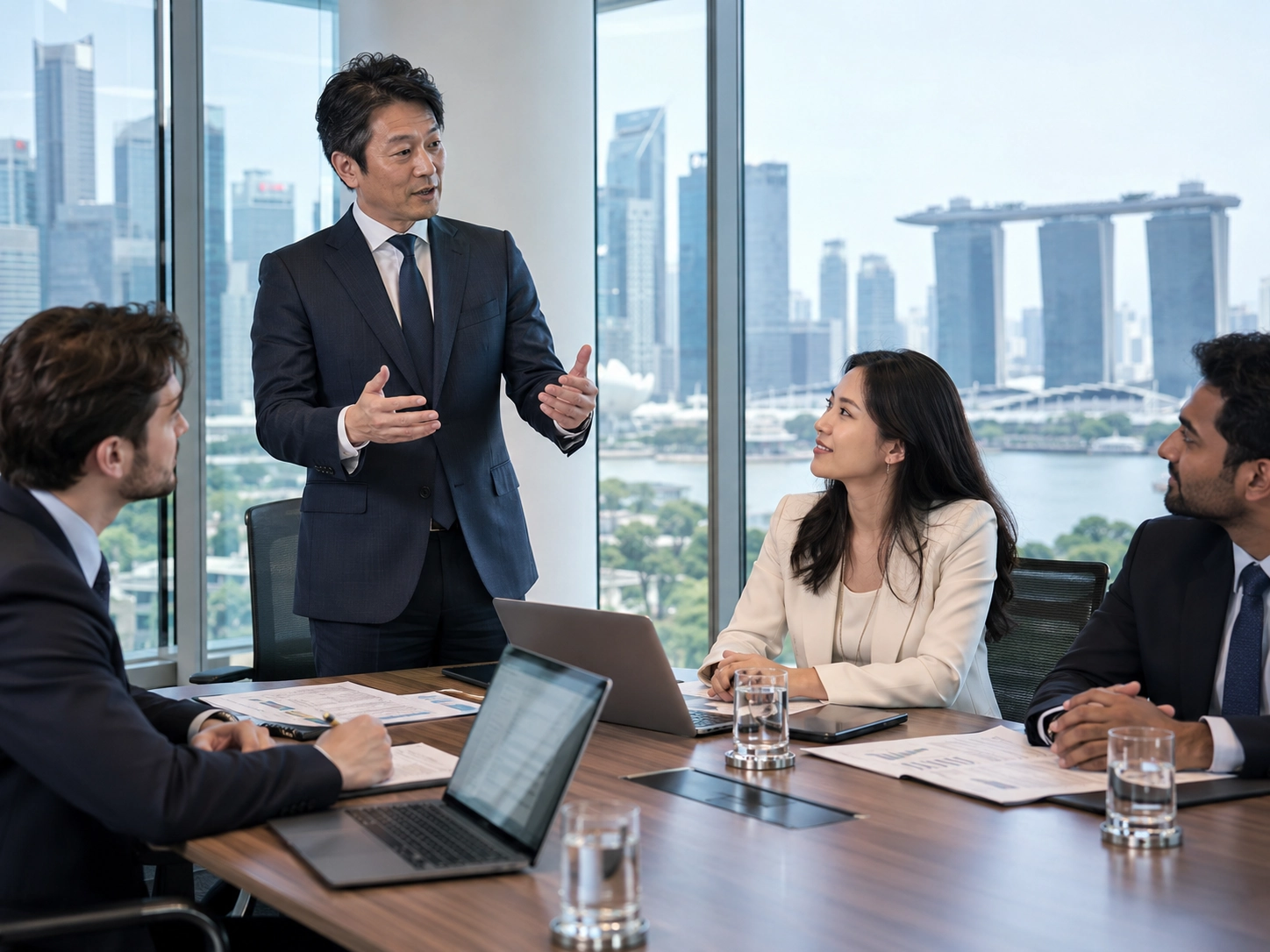 シンガポールで働くことを考える人のイメージ