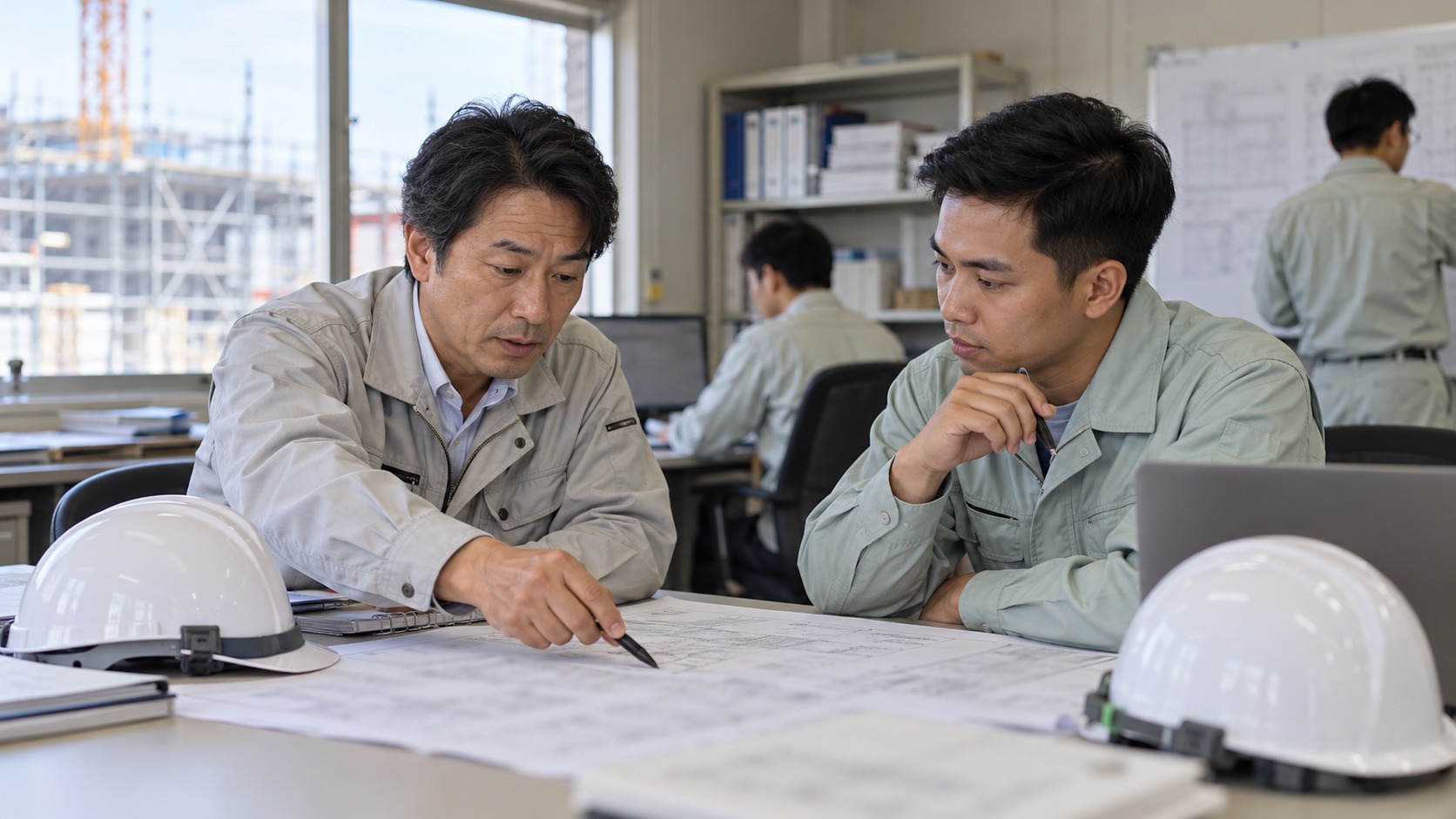 英語不問・日常会話・業務英語は担当場面まで確認するのイメージ