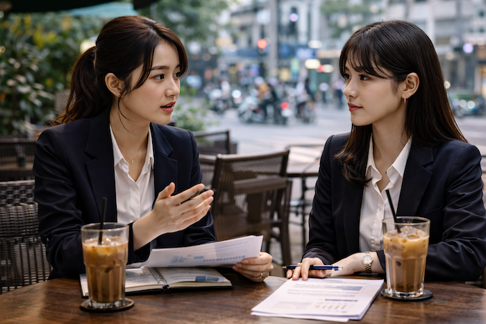 ベトナム営業・SE年収相場グラフ