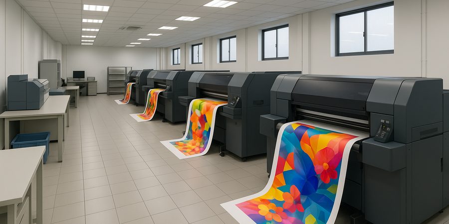 アジアのデジタル印刷工場