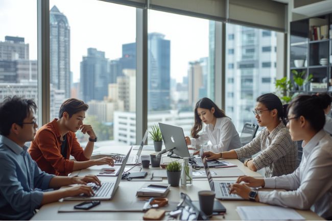 バンコクオンライン求人サイト活用法