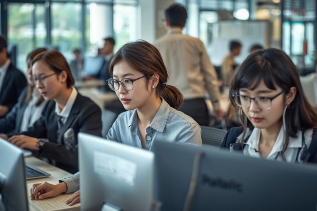 タイでよくある職種と給与傾向のイメージ