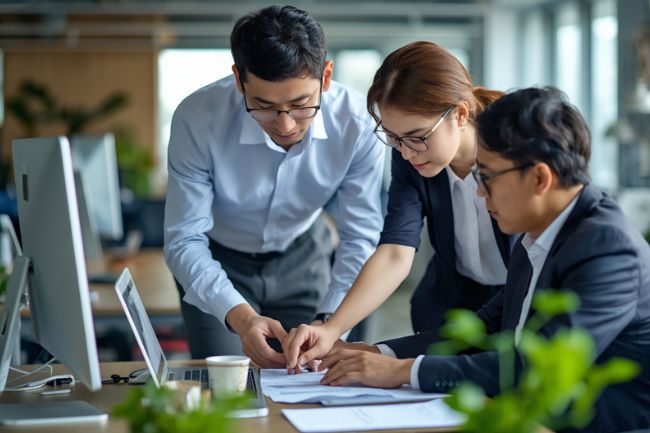 マレーシアの地元企業や多国籍企業でキャリアアップを実現した日本人のイメージ