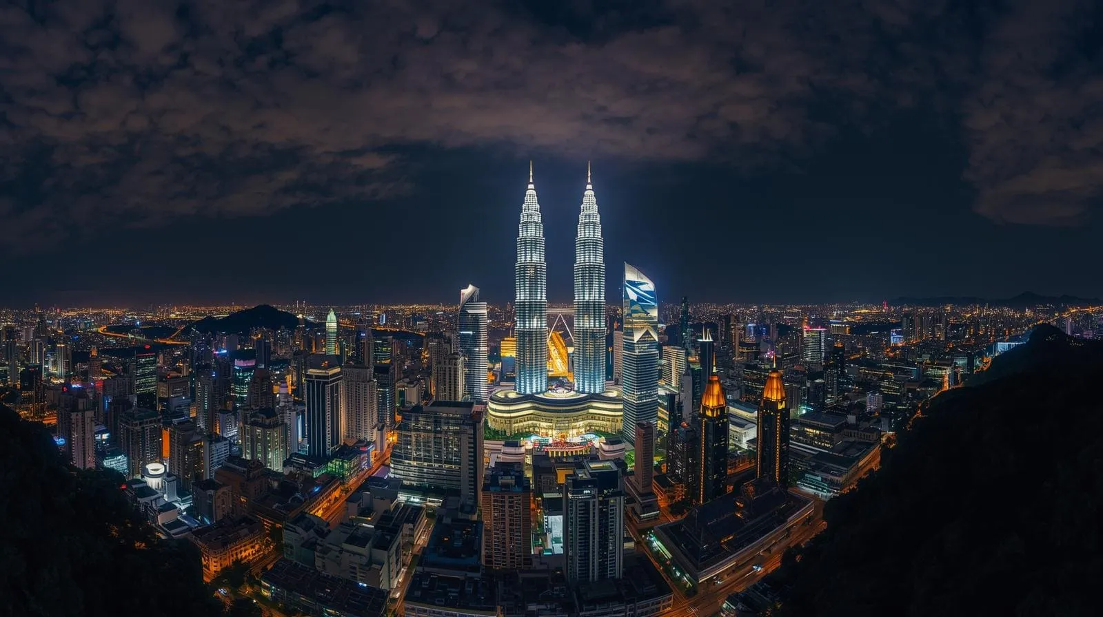 マレーシアの夜景