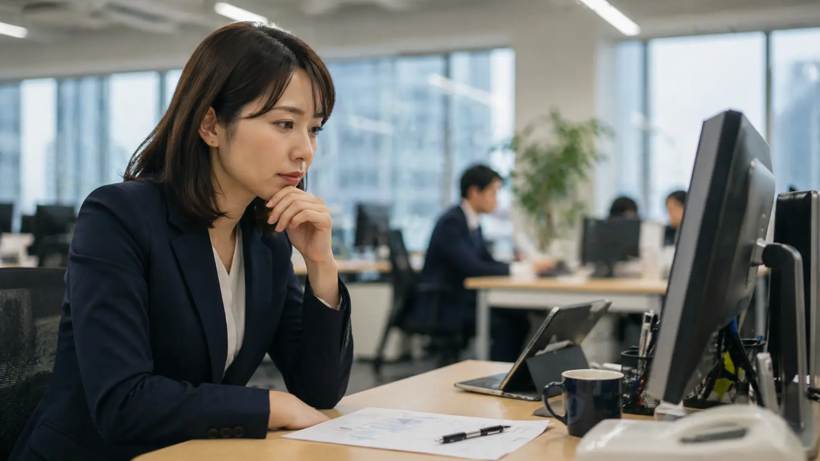 リクルートエージェントを活用する女性求職者